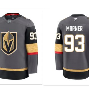 Vegas Golden Knights #93 Mitchell Marner Gray 2024-25 Alternate Stitched Jersey
