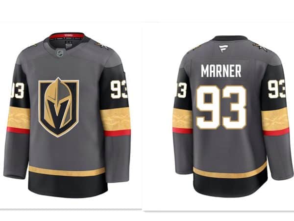 Vegas Golden Knights #93 Mitchell Marner Gray 2024-25 Alternate Stitched Jersey