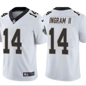 New Orleans Saints #14 Mark Ingram II White Stitched Football Jersey