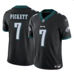 Philadelphia Eagles #7 Kenny Pickett Black 2023 F.U.S.E Vapor Untouchable Limited Stitched Jersey