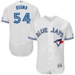 Blue Jays #54 Roberto Osuna White Flexbase Authentic Collection Stitched Jersey