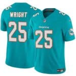 Miami Dolphins #25 Jaylen Wright Aqua 2024 F.U.S.E Vapor Limited Stitched Jersey
