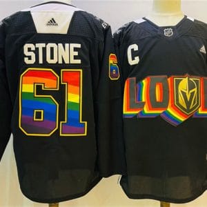 Vegas Golden Knights #61 Mark Stone Black 2024-25 Stitched Jersey