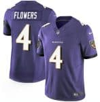 Baltimore Ravens #4 Zay Flowers Purple 2023 F.U.S.E. Vapor Limited Jersey