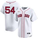 Boston Red Sox #54 Lucas Giolito White No Name 2024 Home Limited Stitched Jersey