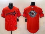 Houston Astros Team Big Logo Orange 2025 City Connect With Texas Patch Limited Stitched Jersey