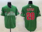 Philadelphia Phillies #28 Alec Bohm Green Phanatic Limited Stitched Jersey