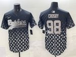 Las Vegas Raiders #98 Maxx Crosby Black Limited Stitched Jersey