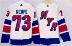 New York Rangers #73 Matt Rempe White 2023-2024 Stadium Series Stitched Jersey