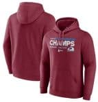 Colorado Avalanche Burgundy 2022 Stanley Cup Champions Winger Pullover Hoodie