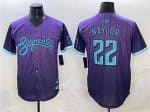 Arizona Diamondbacks #22 Josh Naylor Purple 2025 City Connect Limited Stitched Jersey