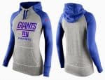 Nike New York Giants Performance Hoodie Grey Blue_1