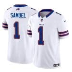 Buffalo Bills #1 Curtis Samuel White 2023 F.U.S.E. Vapor Untouchable Limited Stitched Jersey