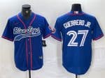 Toronto Blue Jays #27 Vladimir Guerrero Jr. Royal Cool Base Stitched Jersey