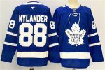 Toronto Maple Leafs #88 William Nylander Blue 2024-25 Stitched Jersey