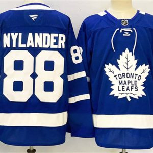 Toronto Maple Leafs #88 William Nylander Blue 2024-25 Stitched Jersey