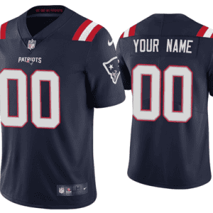 New England Patriots Customized Custom Navy 2020 Vapor Untouchable Limited Stitched Jersey