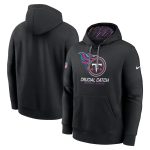Tennessee Titans Black 2024 Crucial Catch Club Pullover Hoodie