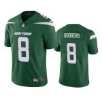 New York Jets #8 Aaron Rodgers Green Vapor Untouchable Limited Stitched Jersey