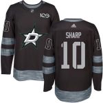 Stars #10 Patrick Sharp Black 1917-2017 100th Anniversary Stitched Jersey