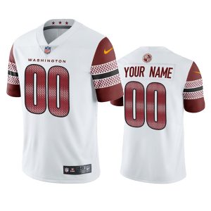 Washington Commanders Active Player Custom White Vapor Untouchable Stitched Jersey