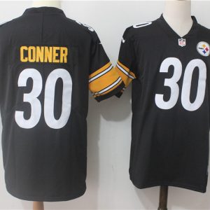 Pittsburgh Steelers #30 James Conner Black Team Color Stitched Vapor Untouchable Limited Nike Jersey