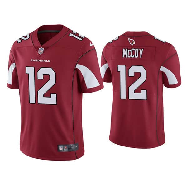 Arizona Cardinals #12 Colt McCoy Red Vapor Untouchable Limited Stitched Jersey