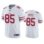 San Francisco 49ers #85 George Kittle White 2019 100th Season Vapor Untouchable Limited Stitched Jersey