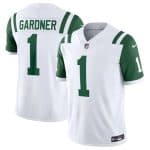 New York Jets #1 Sauce Gardner White Classic Alternate Vapor F.U.S.E. Limited Stitched Jersey