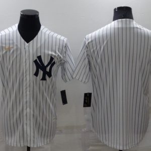 New York Yankees Blank White Cool Base Stitched Jersey