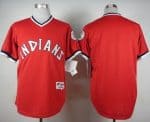 Indians Blank Red 1974 Turn Back The Clock Stitched Jersey
