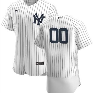 New York Yankees Customized Authentic Stitched MLB Jersey