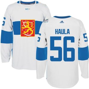 Team Finland #56 Erik Haula White 2016 World Cup Stitched Jersey