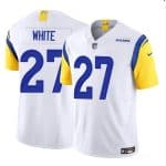 Los Angeles Rams #27 Tre'Davious White White 2024 F.U.S.E. Vapor Untouchable Stitched Jersey