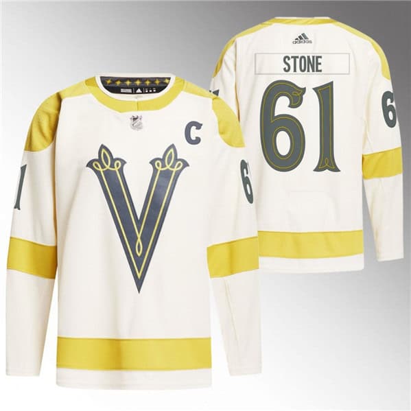 Vegas Golden Knights #61 Mark Stone Cream 2024 Winter Classic Primegreen Stitched Jersey