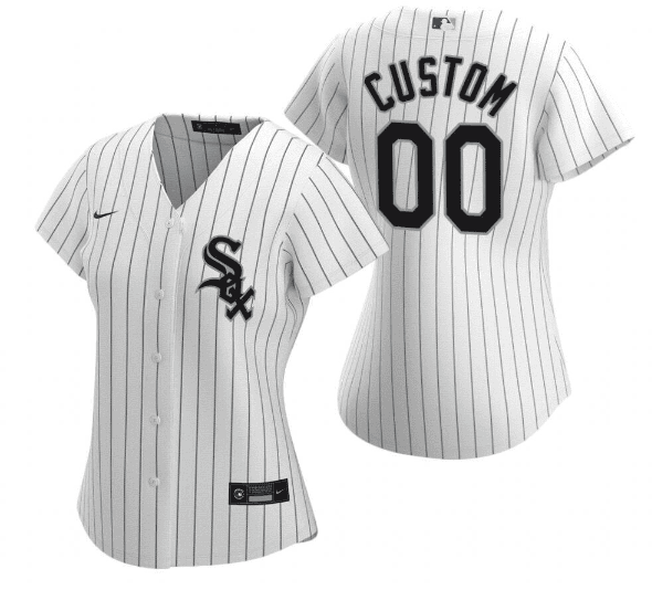 Chicago White Sox Active Player Custom White Stitched Jersey