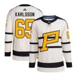 Pittsburgh Penguins #65 Erik Karlsson Cream 2023 Winter Classic Stitched Jersey