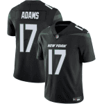 New York Jets #17 Davante Adams Black 2024 Vapor Untouchable Limited Stitched Jersey