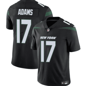 New York Jets #17 Davante Adams Black 2024 Vapor Untouchable Limited Stitched Jersey