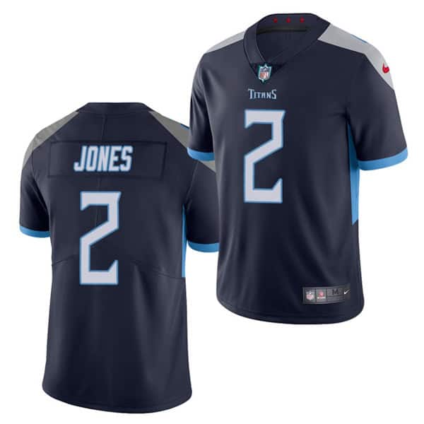 Tennessee Titans #2 Julio Jones Navy Vapor Untouchable Stitched Jersey
