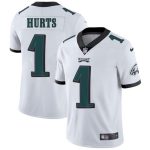 Eagles #1 Jalen Hurts White Vapor Untouchable Limited Stitched Jersey