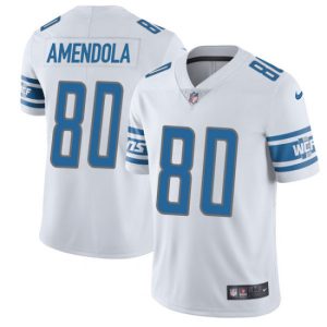 Detroit Lions #80 Danny Amendola Blue Vapor Untouchable Limited Stitched Jersey