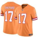 Tampa Bay Buccaneers #17 Sterling Shepard Orange F.U.S.E. Throwback Limited Stitched Jersey