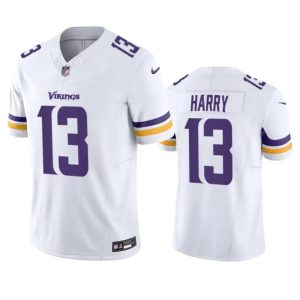 Minnesota Vikings #13 N'Keal Harry White 2023 F.U.S.E. Vapor Untouchable Limited Stitched Jersey