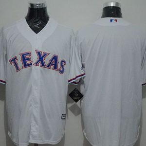 Rangers Blank White New Cool Base Stitched Jersey