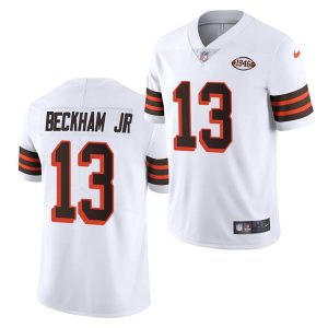 Cleveland Browns #13 Odell Beckham Jr. 1946 Vapor Stitched Football Jersey