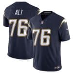 Los Angeles Chargers #76 Joe Alt Navy 2025 F.U.S.E. Alternate Vapor Limited Football Stitched Jersey