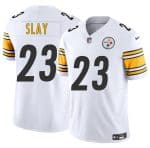 Pittsburgh Steelers #23 Darius Slay White 2025 F.U.S.E. Vapor Limited Football Stitched Jersey