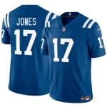 Indianapolis Colts #17 Daniel Jones Blue 2025 F.U.S.E. Vapor Limited Stitched Jersey