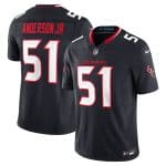 Custom Any name Houston Texans #51 Will Anderson Jr. Navy Vapor F.U.S.E. Limited Jersey Men Women Youth